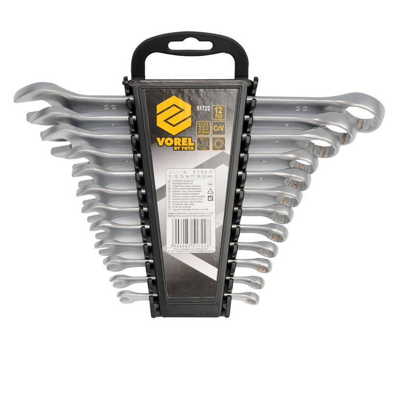 KLJUČEVI VILJ-OKASTI 6-22mm SET 12/1 VOREL 51722