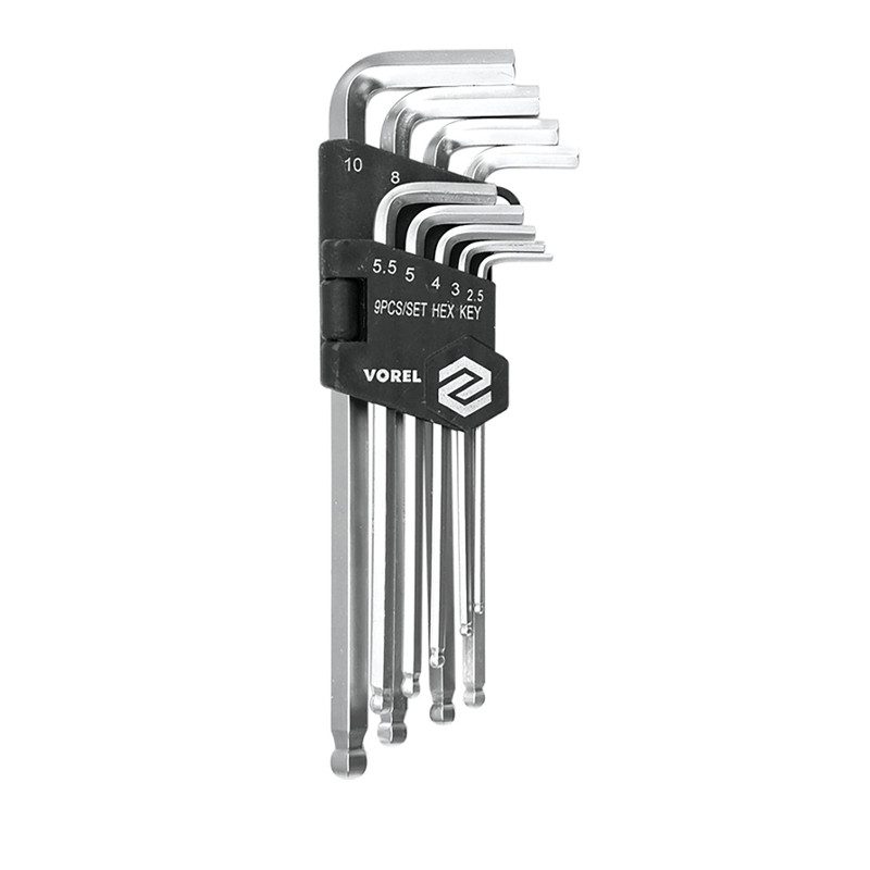 IMBUS SET SA KUGLOM 2.5-10mm 9/1 VOREL