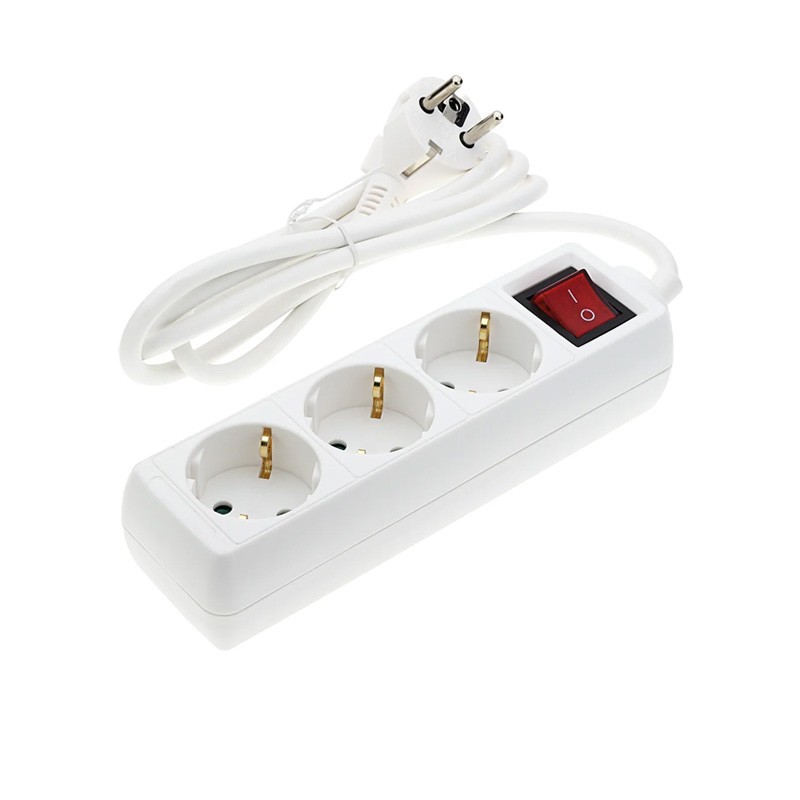 PRODUŽNI KABAL 3 UTIČNICE SA PREKIDAČEM