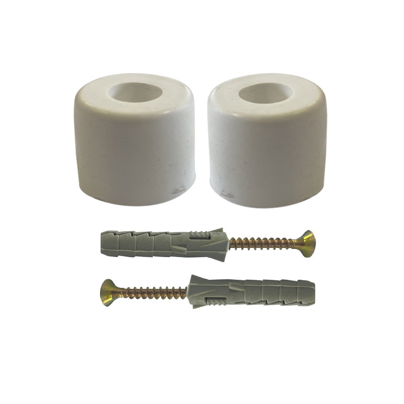 CILINDRIČNI ODBOJNIK ZA VRATA SET BIJELI