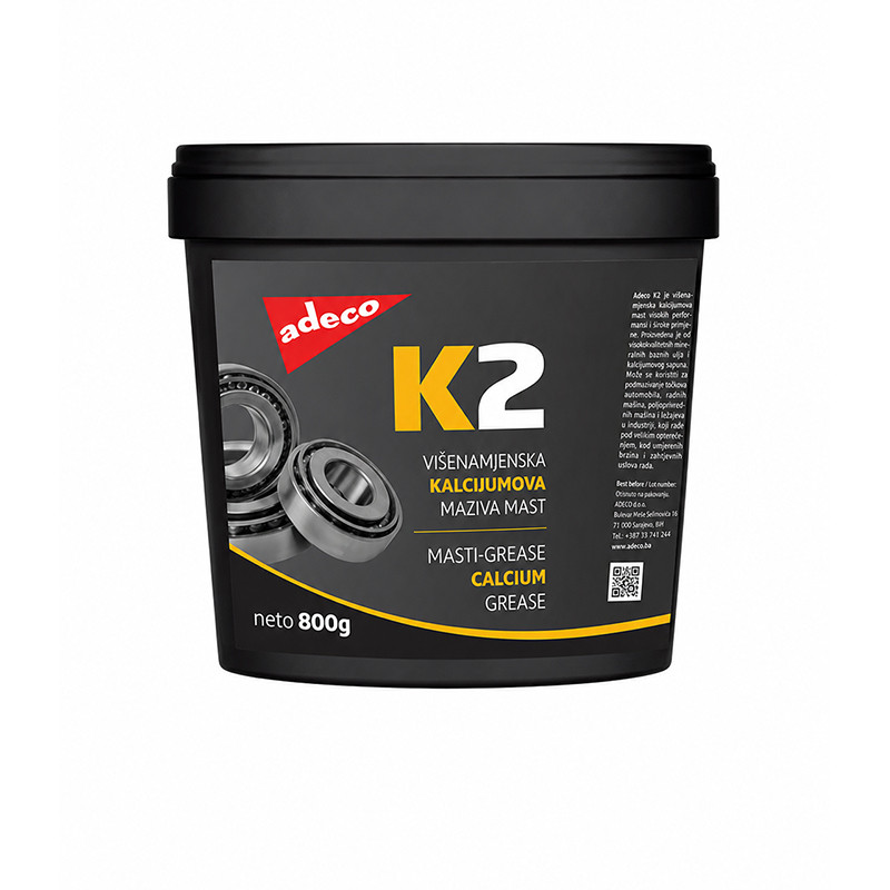 TOVATNA MAST 800gr. K2 KALCIJUM ADECO