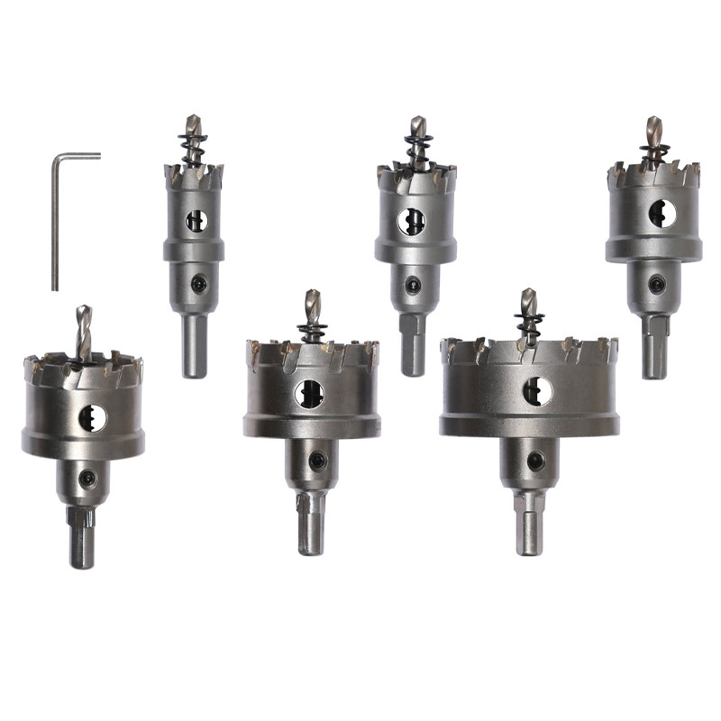 SET KRUNA/KRONERA ZA METAL I PVC 22-65MM 6/1 YATO