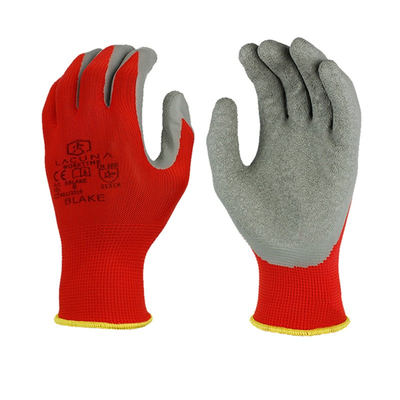 RUKAVICE LATEX CRVENO SIVA - BLAKE